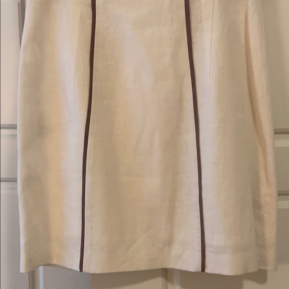 BCBG strapless linen minidress - Picture 3 of 9